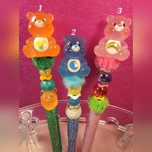 Carebear Beaded Pens